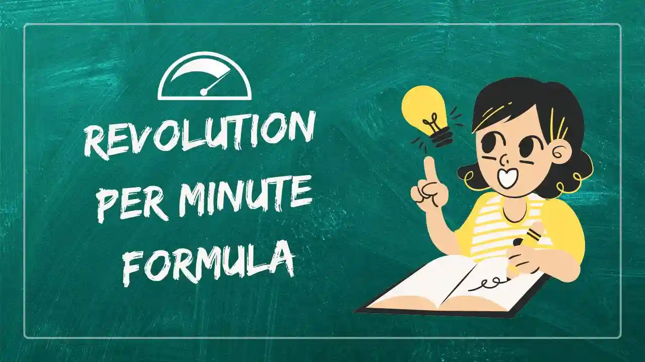 Revolution Per Minute Formula