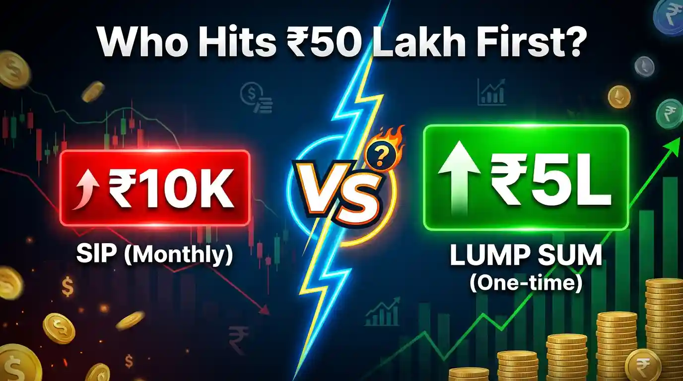 ₹10k SIP vs ₹5L Lump Sum